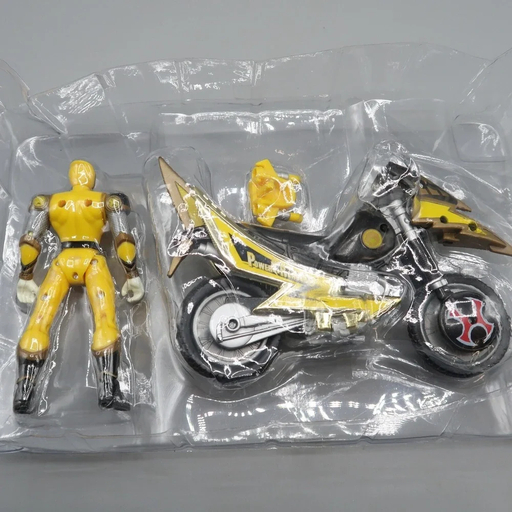 Power Rangers Wild Force Yellow Savage Cycle‎ Bandai Vintage Motorcycle